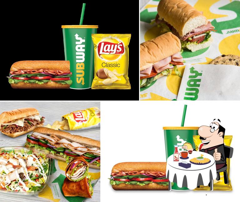 Comida rápida Subway, Anchorage, W Northern Lights Blvd Carta del