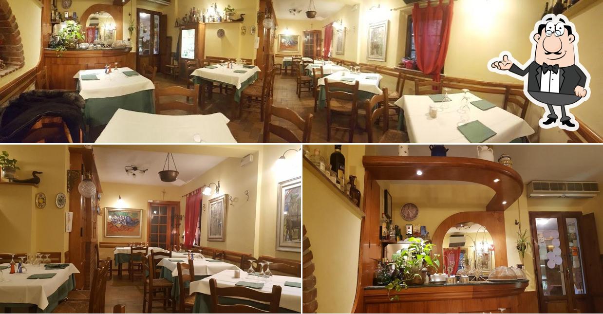 L'intérieur de Trattoria Da Cinotto