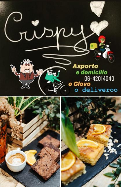 La foto della cibo e lavagna di Crispy – Bio Market