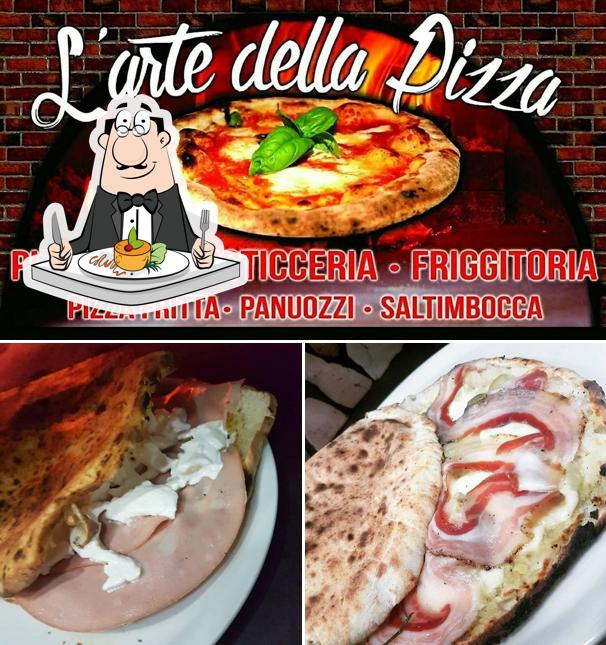 Platti al L' Arte Della Pizza