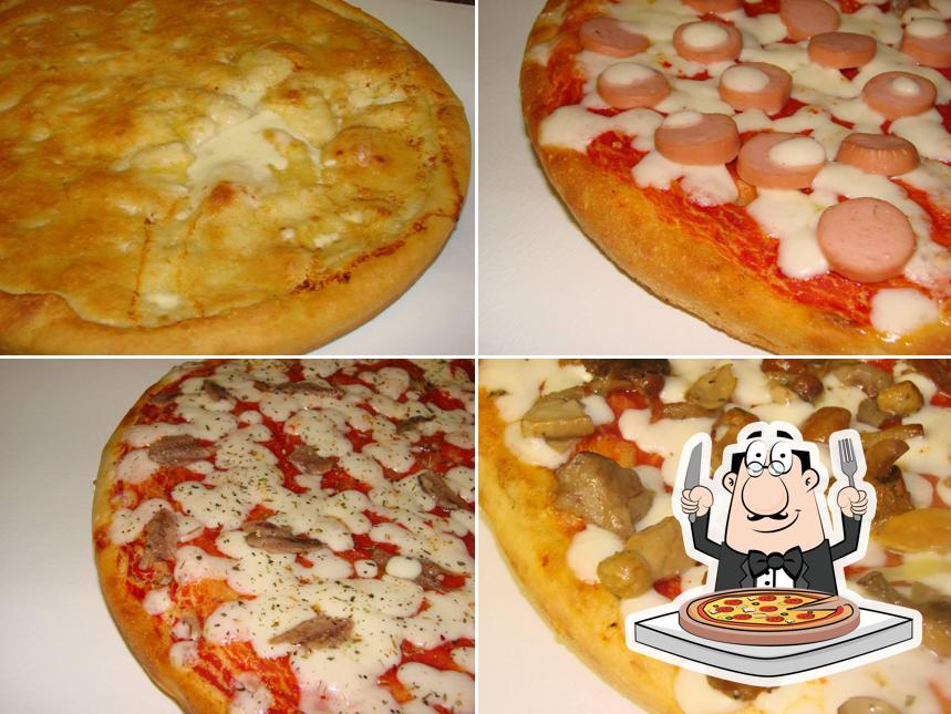 Essayez des pizzas à Pizza Mia Di Contatore Marco