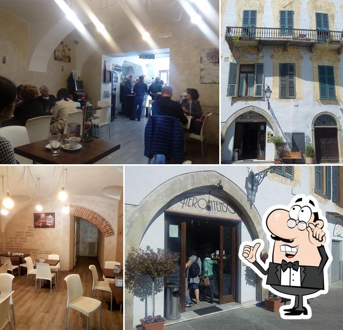 Gli interni di Nerointenso Caffè