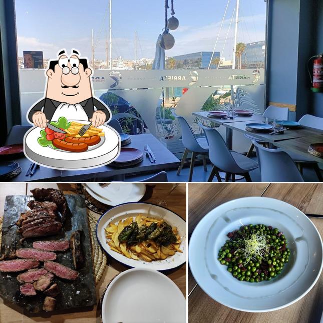 Еда и внутреннее оформление - все это можно увидеть на этом изображении из Restaurant Arrieta