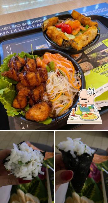 Comida em Jin Jin - Shopping Uberaba