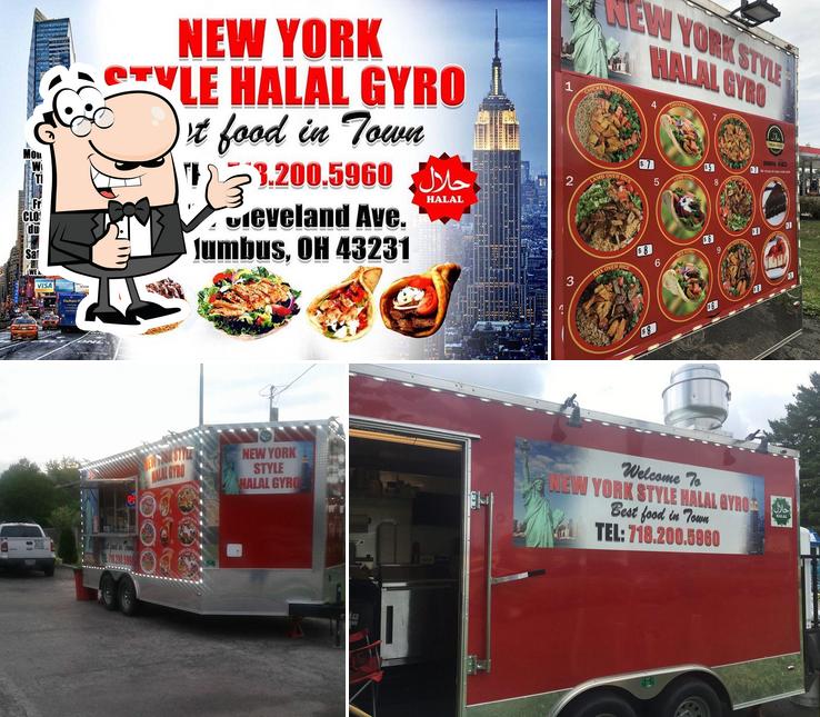 New York Style Halal Gyro in Columbus Restaurant menu and reviews