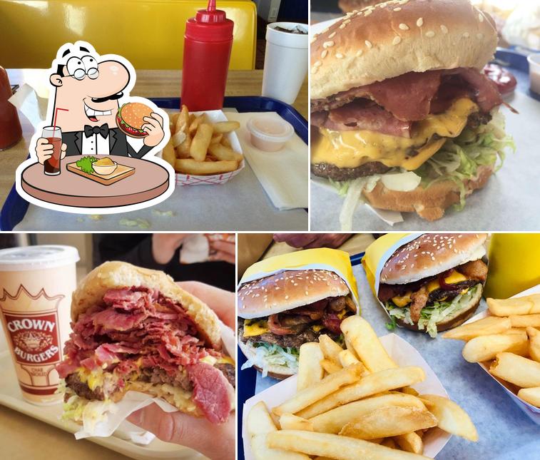 Crown Burgers in Denver Restaurant menu and reviews