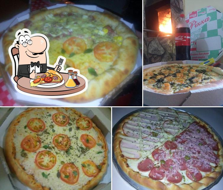 Peça diversos estilos de pizza