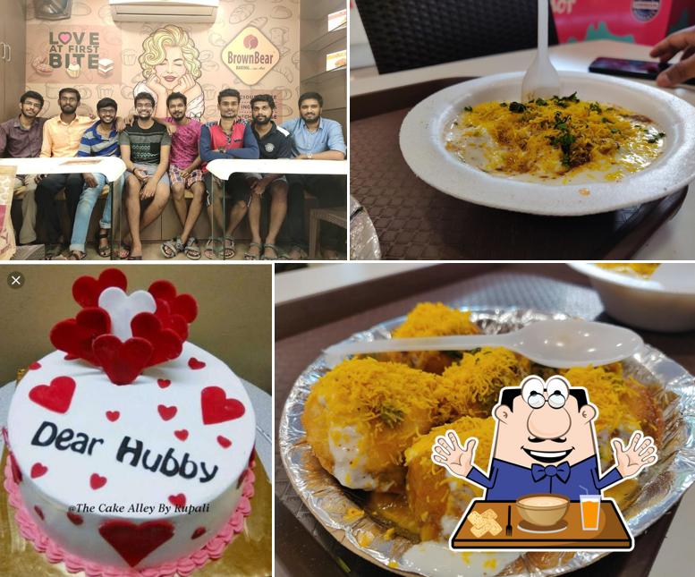 Food at Brown Bear Bakers - Shivam Road