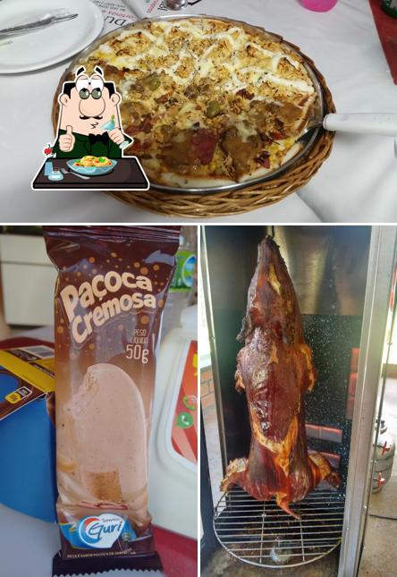 Comida em Pizzaria e Sorveteria Bom Gosto