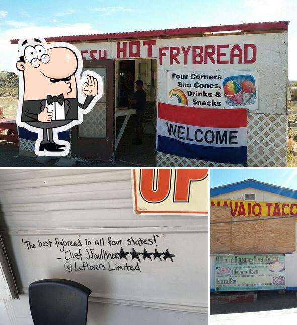 Navajo Fry Bread Cart in Teec Nos Pos Restaurant reviews