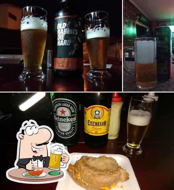 Pub Bulldog´s Hamburgueria serve uma opção de cervejas