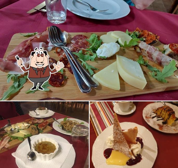Cibo al Ristorante Agriturismo Colloreto