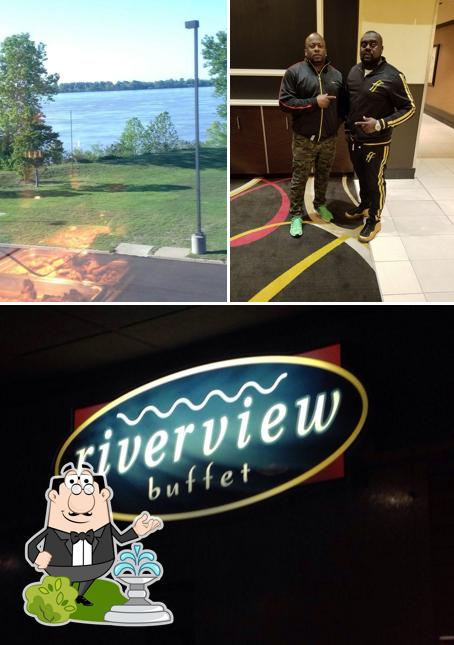 The exterior of Riverview Buffet