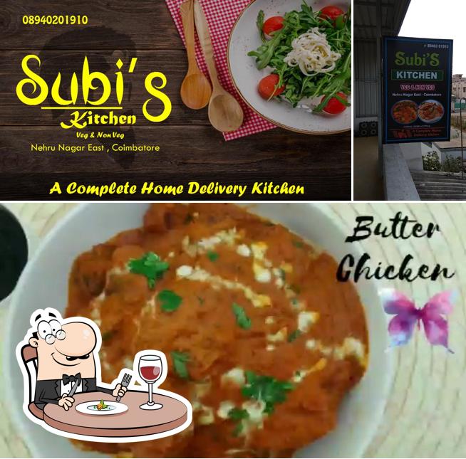 Food at Subi's Kitchen