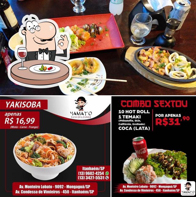 Comida em Yamato Sushi Lounge Itanhaém