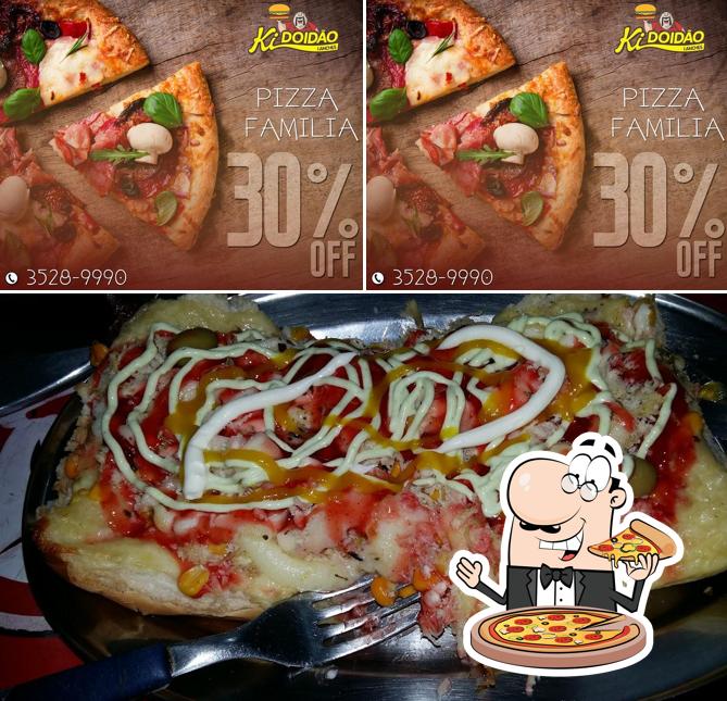 Consiga pizza no Ki Doidao Lanches - Assis Chateaubriand-PR