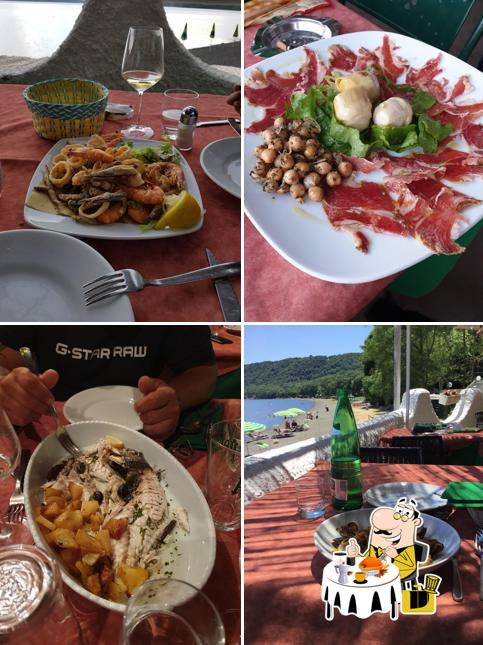 Platti al Ristorante L'ultima Spiaggia