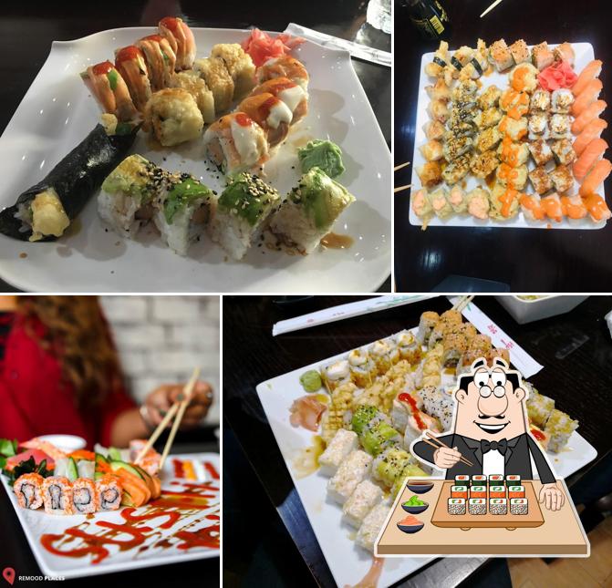 A Sushi Yaki, vous pouvez prendre des sushis