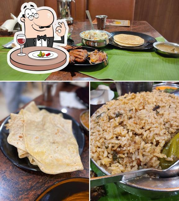 Food at Anjappar Authentic Chettinad Restaurant