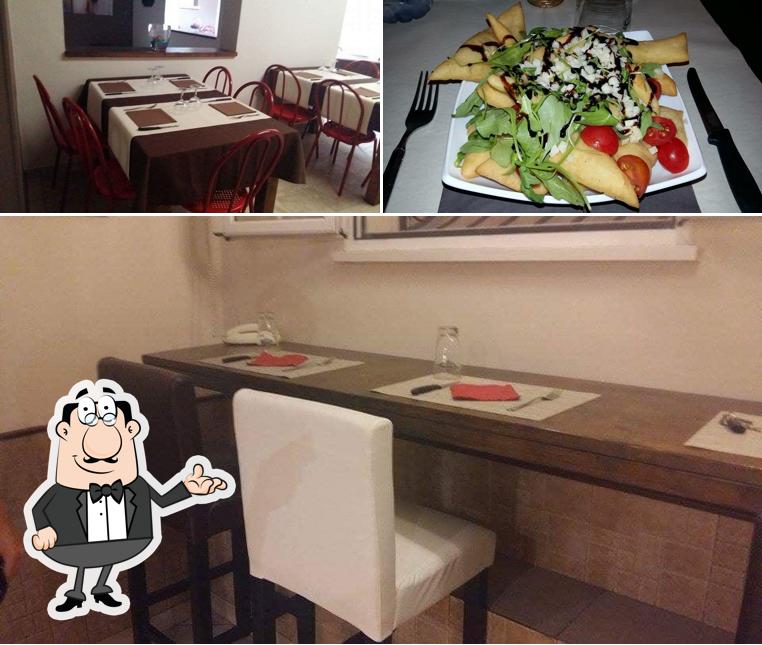 Pizzeria White House si caratterizza per la interni e cibo