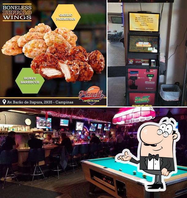 Playoffs Sports Bar & Grill in Romulus Restaurant menu and reviews