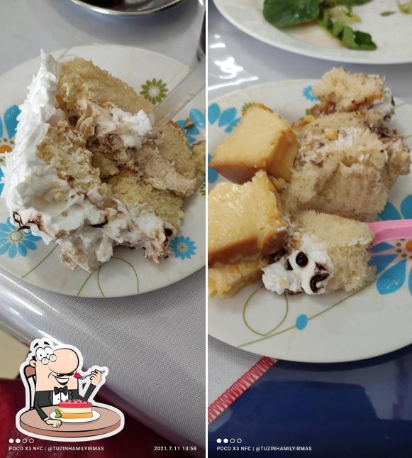 Fill Refeições oferece uma escolha de pratos doces