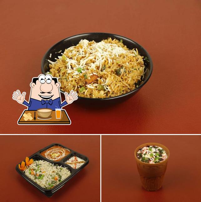 Check out the picture showing food and beverage at Lassiwala