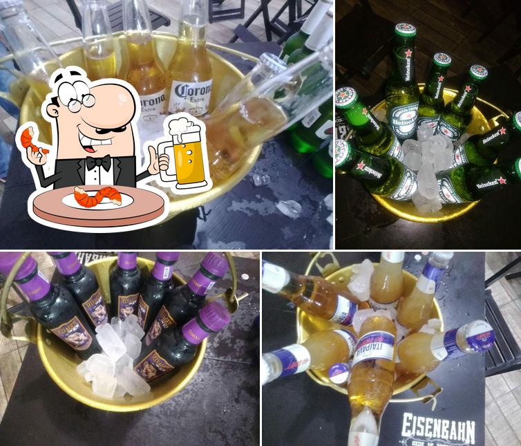 Peça uma tulipa de cerveja leve ou escura