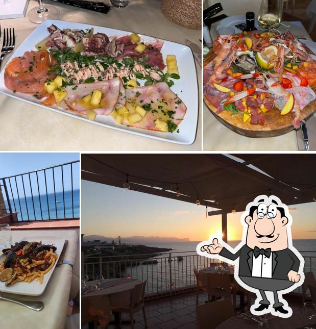 Gli interni di Vista Mare Drink & Restaurant