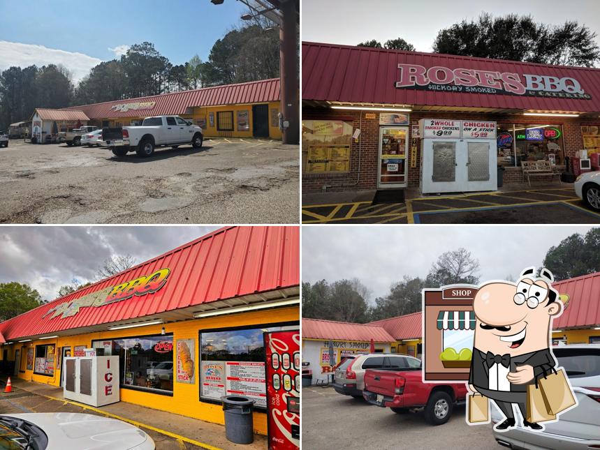Roses BarbQ & Catering in Hattiesburg Restaurant menu and reviews