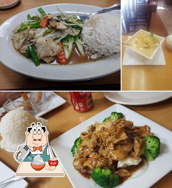 Tasty Thai Cuisine serves a selection of sweet dishes