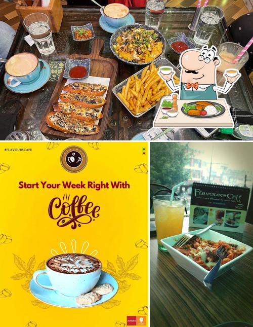 Meals at Flavours Cafe & Bakery