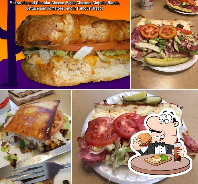 Get a burger at Mancino's Pizza & Grinders