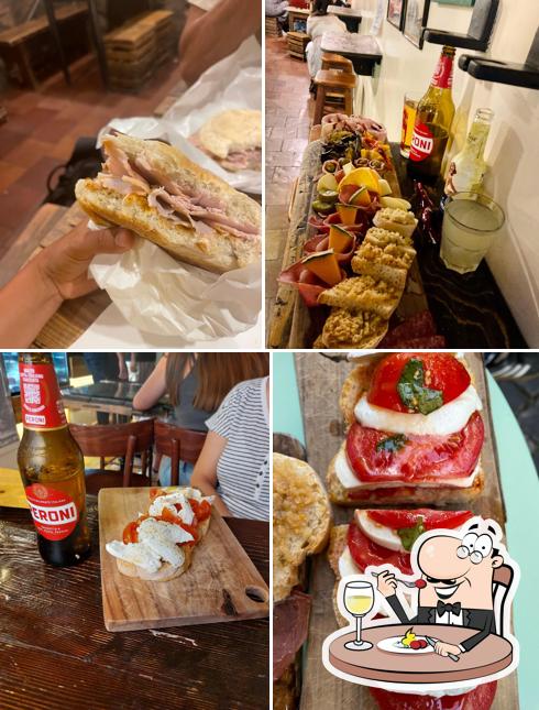 Platti al Prosciutteria Cantina dei Papi - Trevi