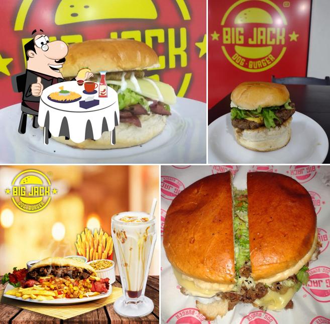 Os hambúrgueres do Big Jack - Paranaguá irão satisfazer diferentes gostos