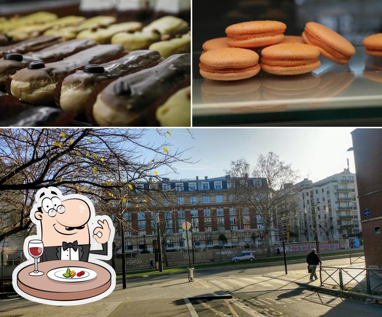 Voici l’image représentant la nourriture et extérieur sur Boulangerie l'opéra-comique