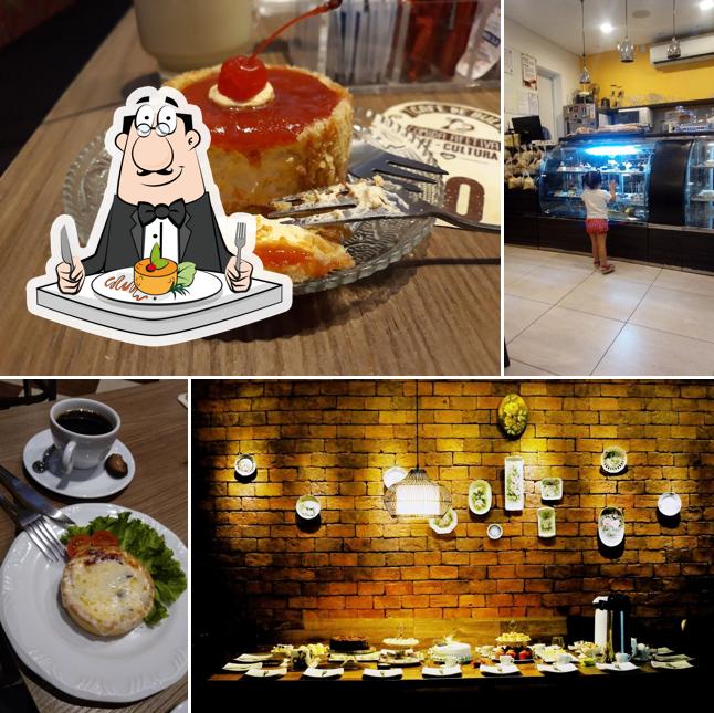 Comida em Cafe de Bule