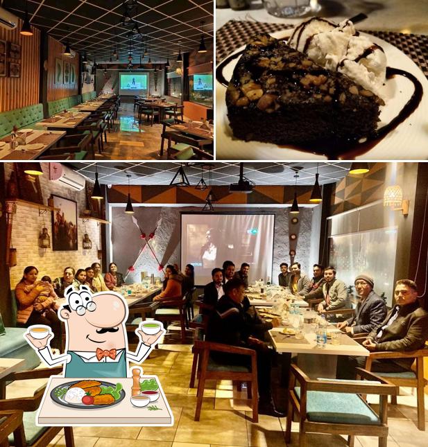 The image of Qabila Restro Lounge & Bar’s food and interior