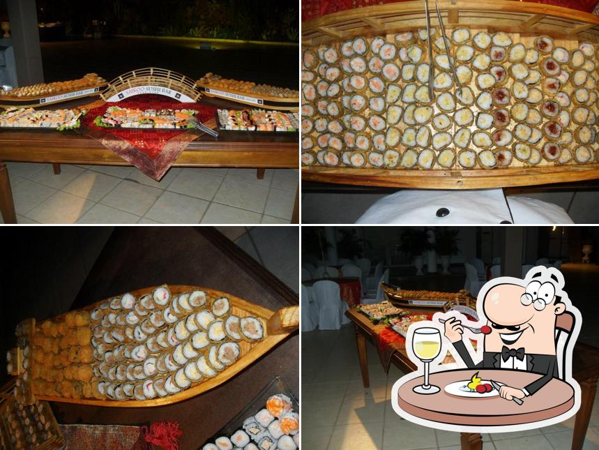 Platos en Sushi Bar Saikoo