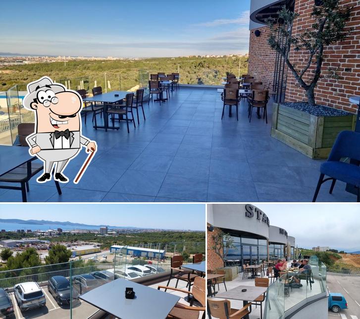 Tra le varie cose da Restoran i Banket Stari Most si possono trovare la esterno e interni