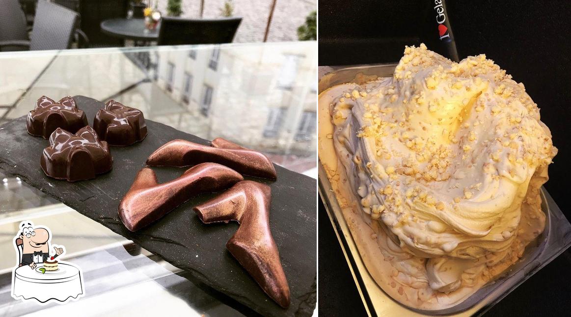 Andryk Gelato&Chocolate offers a number of desserts