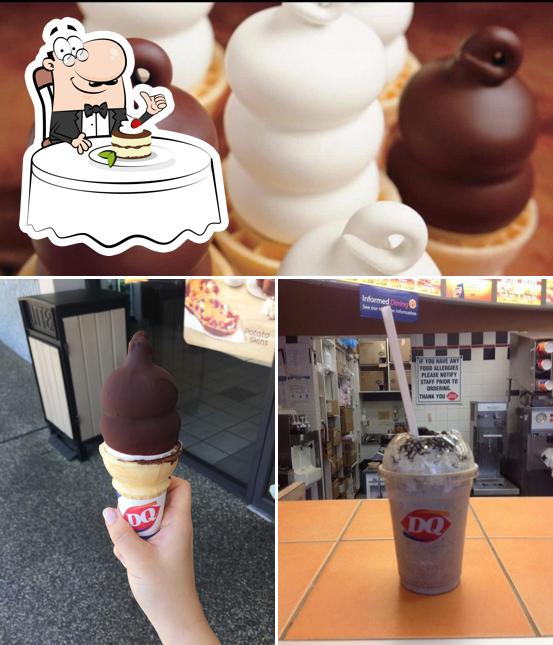 Dairy Queen Grill & Chill provides a selection of desserts