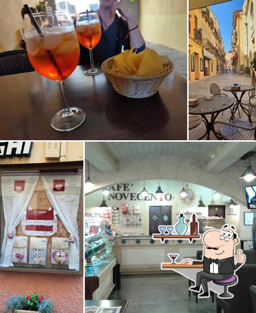 Gli interni di Cafè Novecento di Floris Umberto