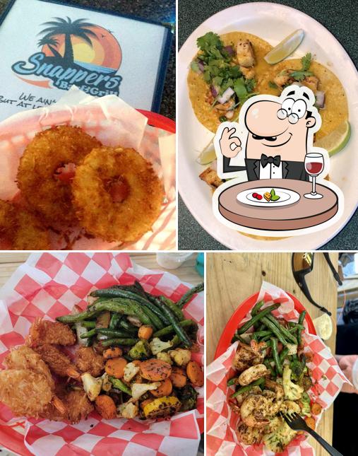 Snappers Bar & Grill in Matagorda Restaurant menu and reviews