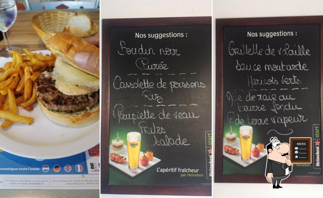 Découvrez le menu du jour sur le tableau