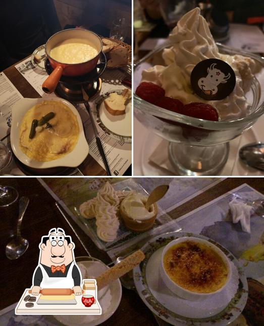 Restaurant la Fromagerie propone un'ampia gamma di dessert