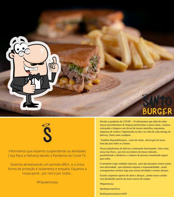 Look at the image of Santo Burger