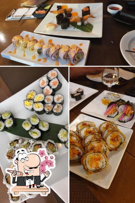 Elige uno de sus diferentes tipos de sushi