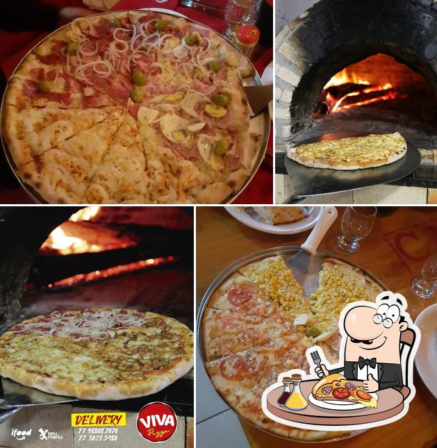 Experimente pizza no Viva Pizza