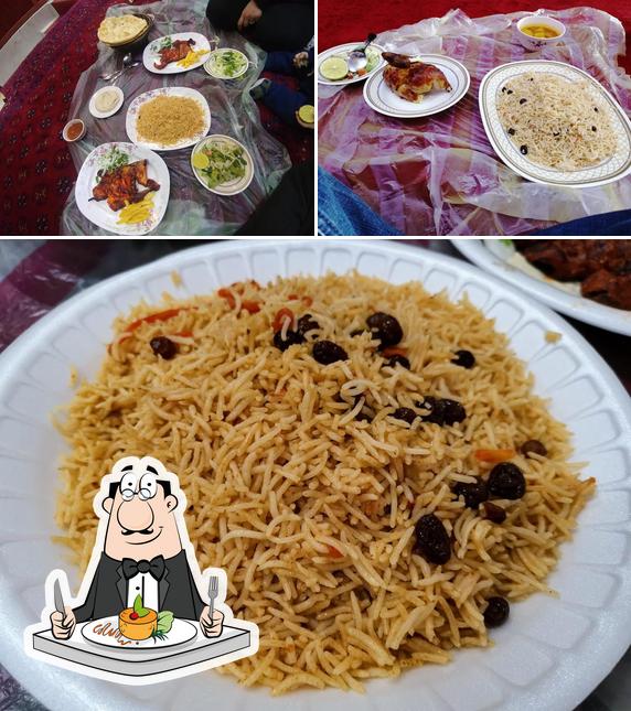 Блюда в "مطعم أريان الأفغاني للرز البخاري"